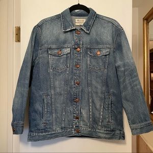 Madewell oversized jean jacket